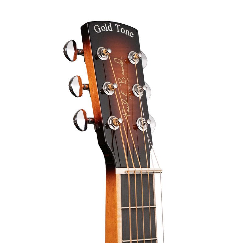 Gold Tone Mastertone™ PBS-M: Paul Beard Squareneck Solid-Mahogany Resonator Guitar with Case
