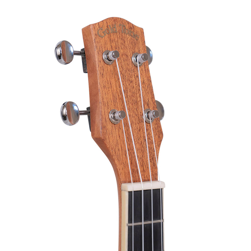 Gold Tone Resouke: Tenor-Scale Metal Body Resonator Ukulele with Gig Bag