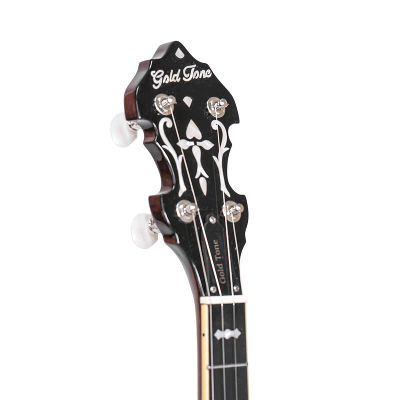 Gold Tone Mastertone™ OB-3RF: Orange Blossom "Twanger" Pre-War Style Resonator Radiused Banjo with Case