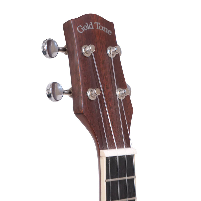 Gold Tone Resouke: Concert-Scale Metal Body Resonator Ukulele with Gig Bag