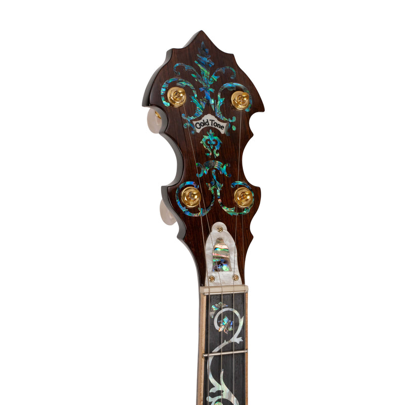 Gold Tone Mastertone™ OB-300: Orange Blossom Banjo "The Gold-Plated Beauty" with Case