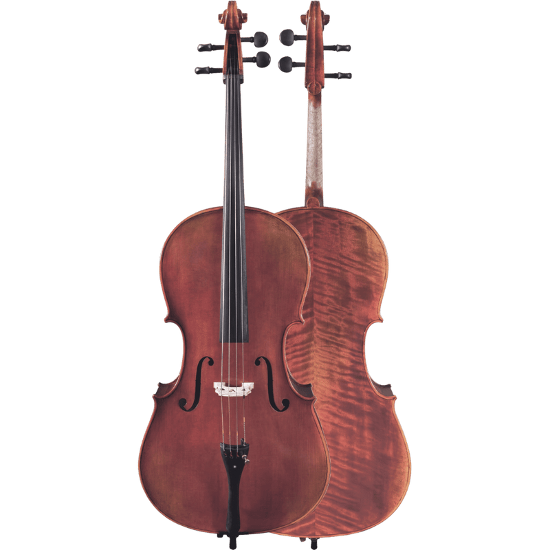 Maple Leaf Strings Ruby Intermediate Cello Series with Case