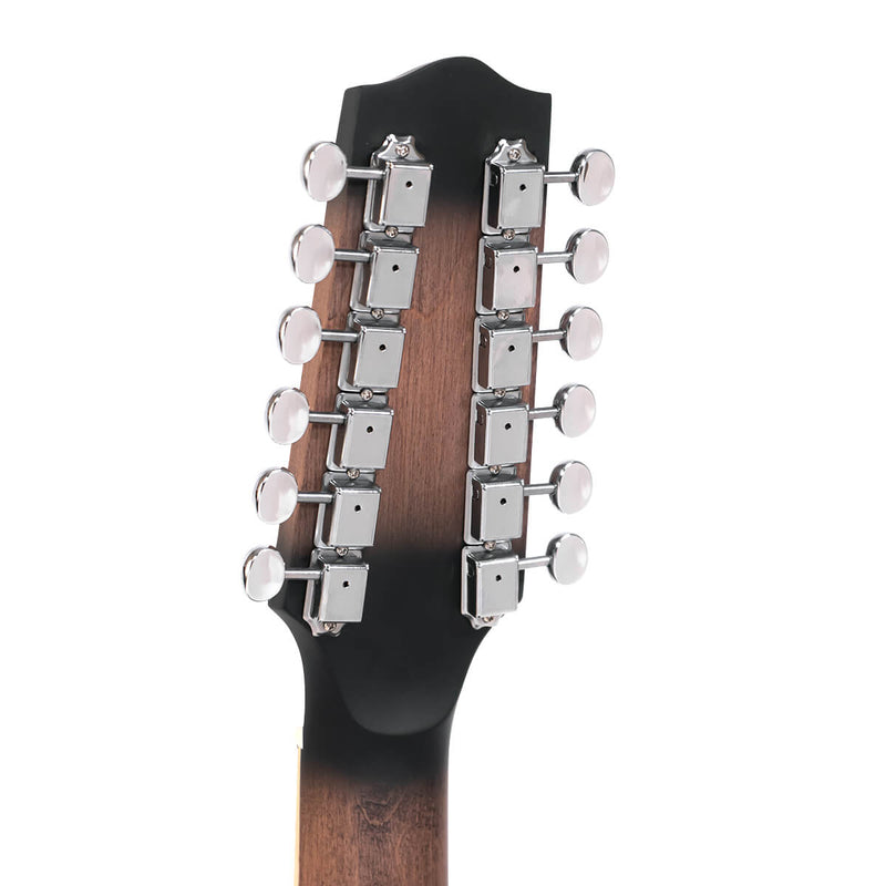 Gold Tone F-12: 12-string F-style Mando-Guitar with Pickup and Case