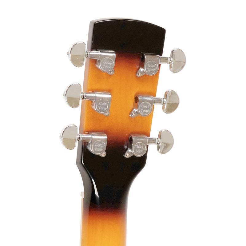 Gold Tone PBR-D: Paul Beard Signature-Series Roundneck Resonator Guitar Deluxe with Case