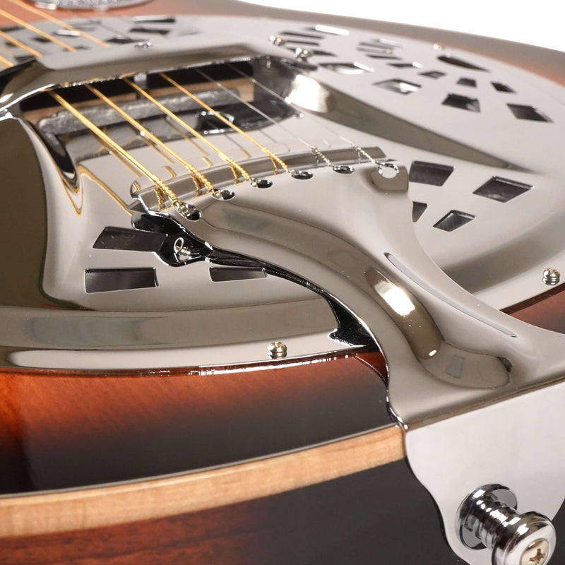 Gold Tone PBR-CA: Paul Beard Signature-Series Roundneck Resonator Guitar with Cutaway and Case