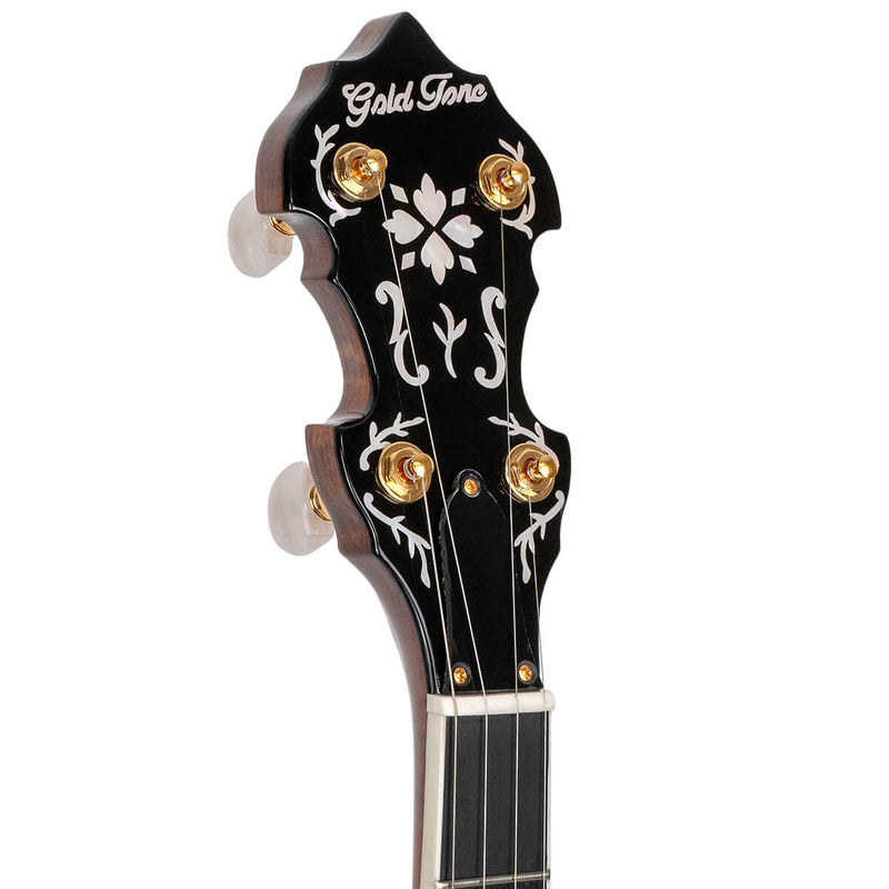 Gold Tone  Mastertone™ OB-Grandee: Orange Blossom Grandee Resonator Banjo with Case