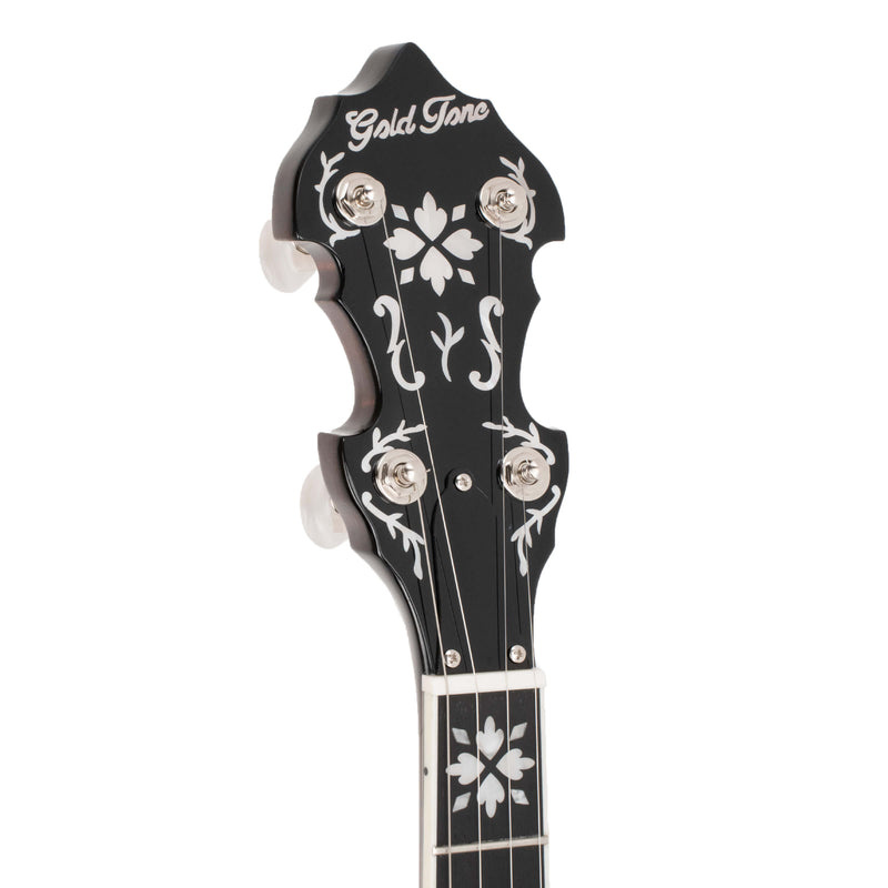 Gold Tone  Mastertone™ OB-Standard: Orange Blossom Standard Resonator Banjo with Case