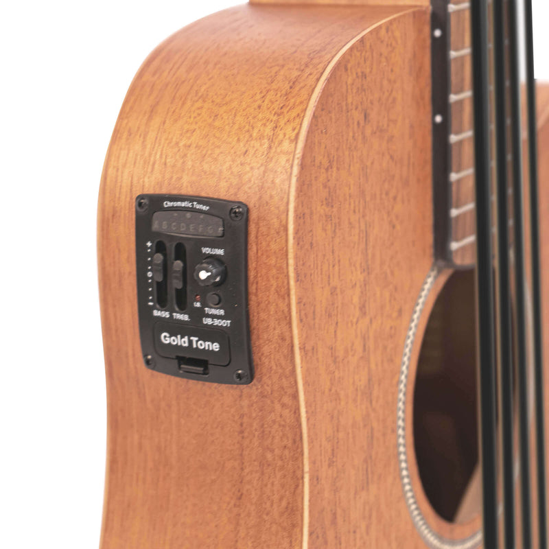 Gold Tone M-Bass 23-Inch Scale Acoustic-Electric MicroBass with Gig Bag