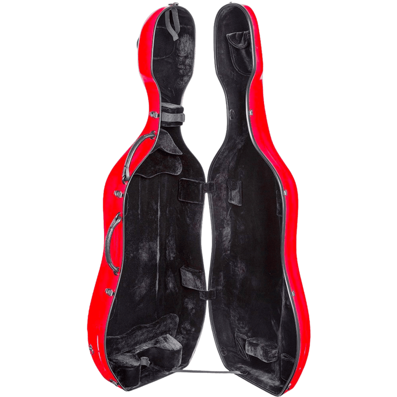 Howard Core CC4300 Fiberglass Cello Case with Wheels