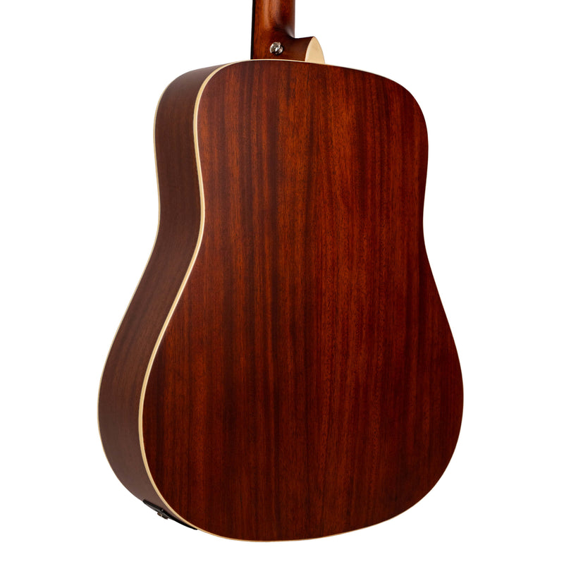 Gold Tone The Dread: Acoustic-Electric All Solid Wood Guitar with Bag - Satin Burst