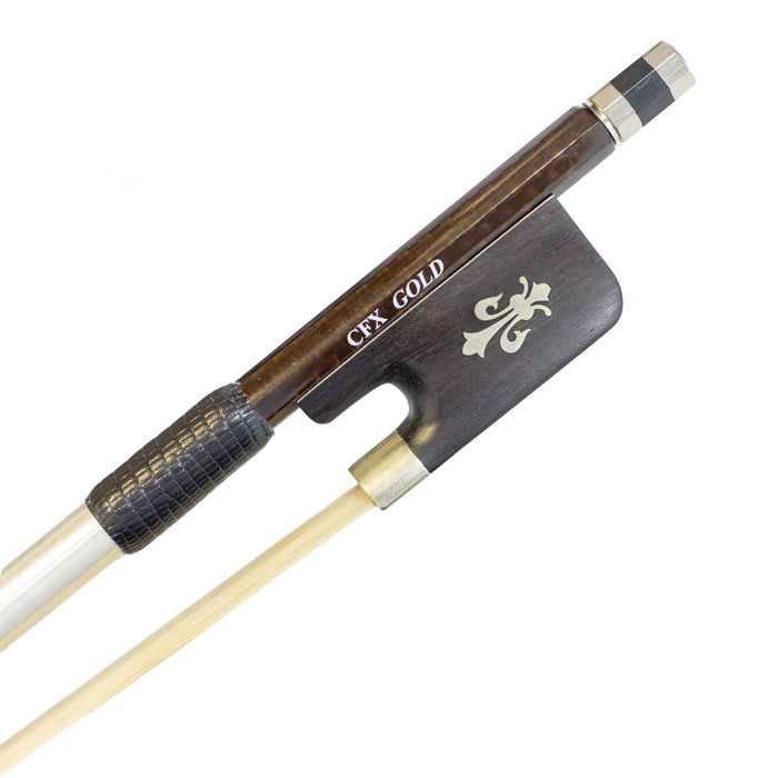 GVC CFX BRAIDED VIOLA BOW – GOLD