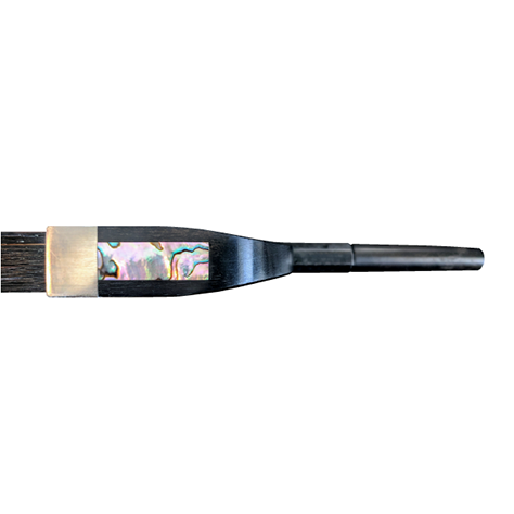 GVC CFX BRAIDED GERMAN BASS BOW – BLACK