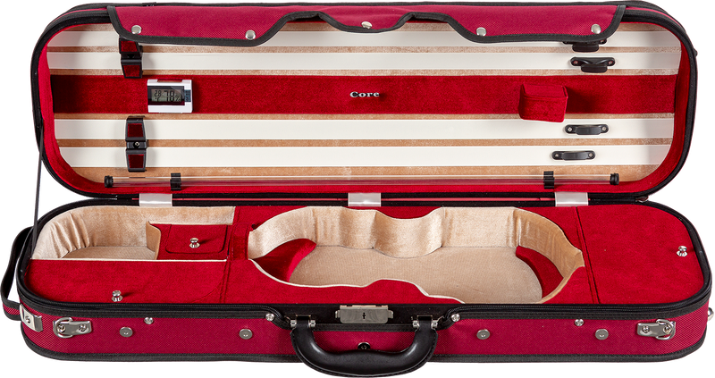 Howard Core CC535 - Two-Tone Violin Case - Black
