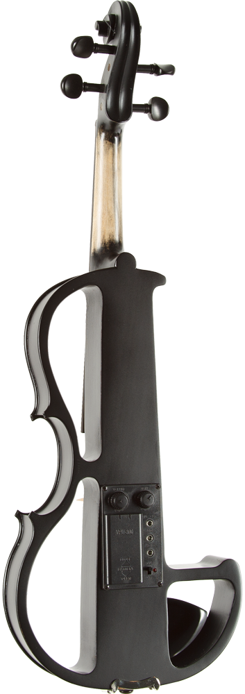 Hidersine HEV1 Electric Violin Outfit – Black Cutaway