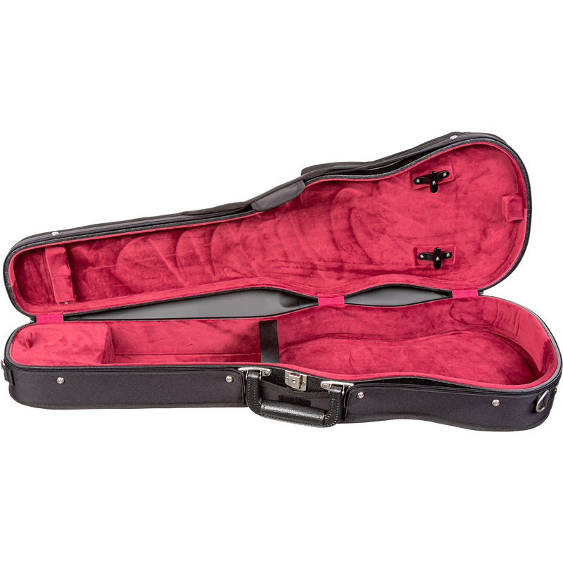 Bobelock 1007 Shaped Wood Shell Violin Case - No Suspension