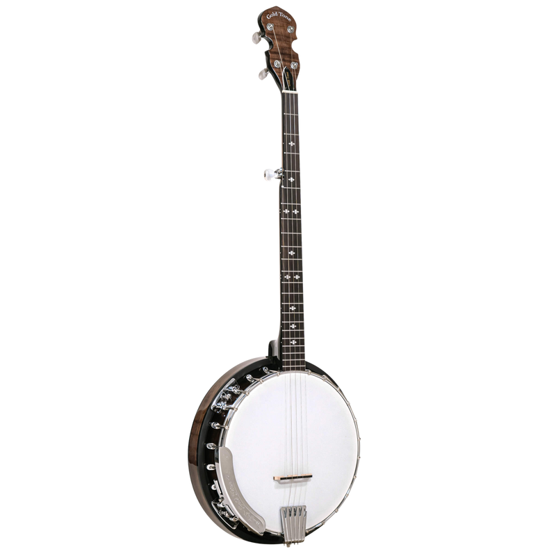 Gold Tone  CC-100R+: Cripple Creek Resonator Banjo Upgraded with Pickup and Bag