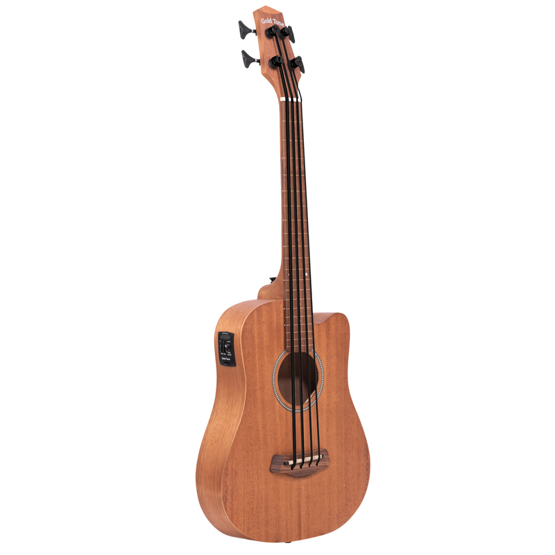Gold Tone M-Bass 23-Inch Scale Acoustic-Electric MicroBass with Gig Bag