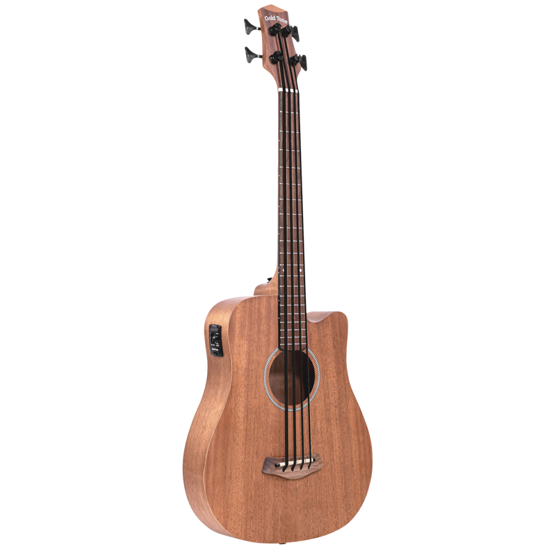 Gold Tone M-Bass 23-Inch Scale Acoustic-Electric MicroBass with Gig Bag