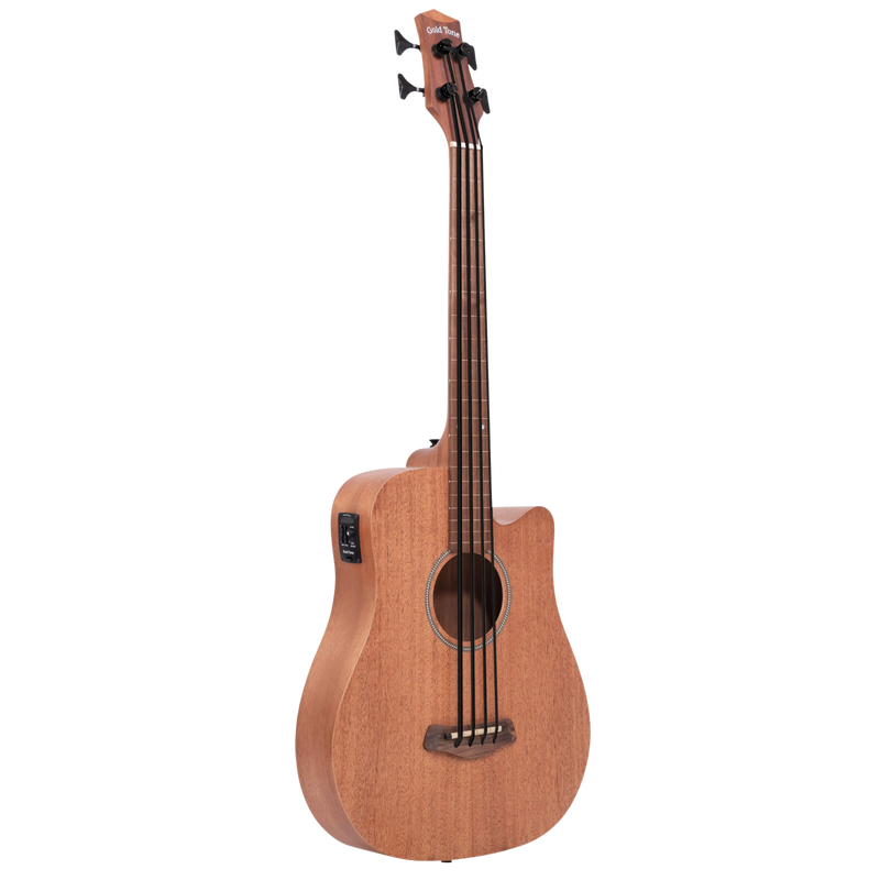 Gold Tone M-Bass 23-Inch Scale Acoustic-Electric MicroBass with Gig Bag