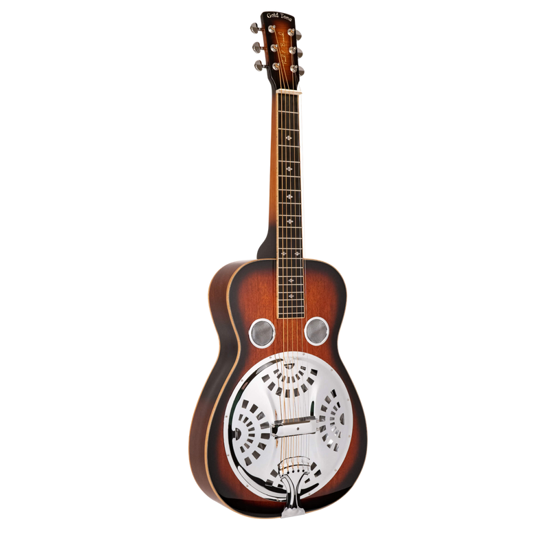Gold Tone Mastertone™ PBS-M: Paul Beard Squareneck Solid-Mahogany Resonator Guitar with Case