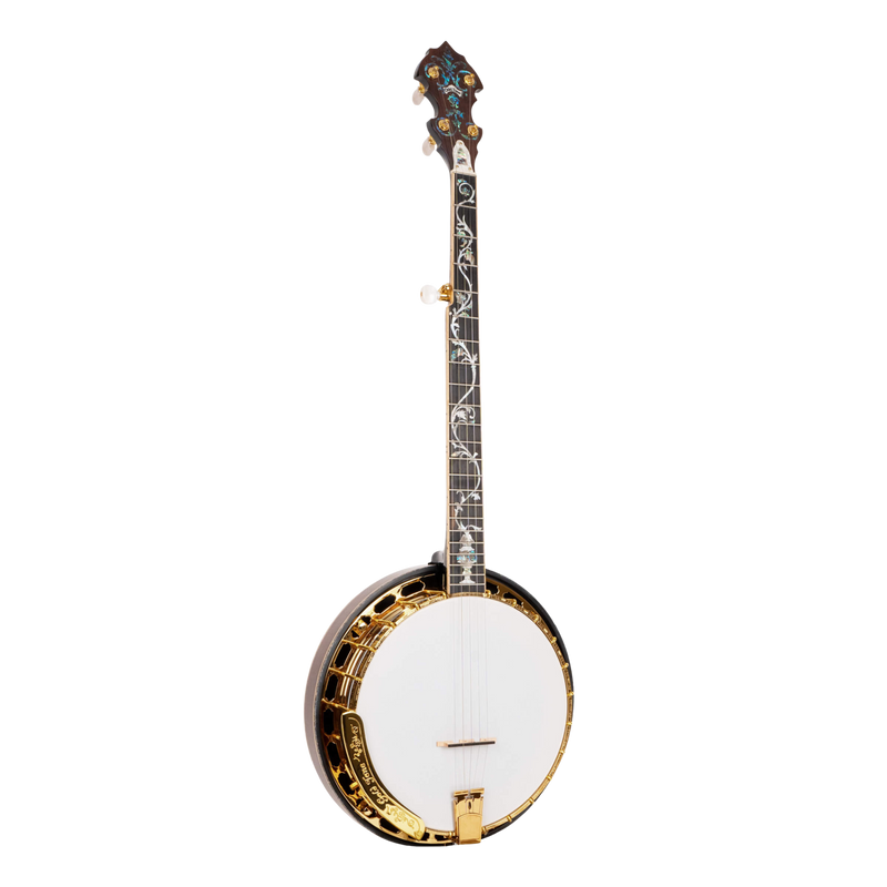 Gold Tone Mastertone™ OB-300: Orange Blossom Banjo "The Gold-Plated Beauty" with Case
