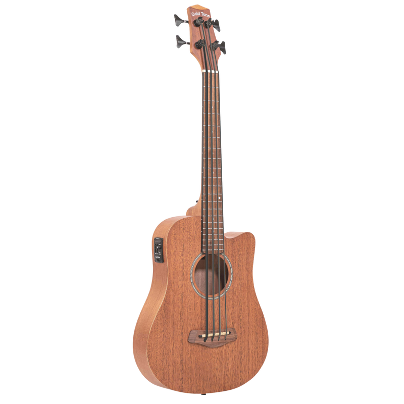 Gold Tone M-Bass 23-Inch Scale Acoustic-Electric MicroBass with Gig Bag