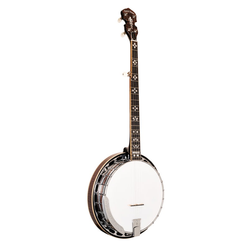 Gold Tone Mastertone™ OB-250+TP:Orange Blossom Banjo with JLS Tone Ring and Companion Block Rim with Case