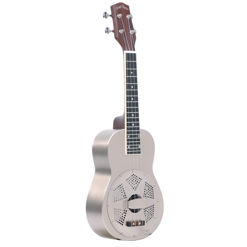 Gold Tone Resouke: Concert-Scale Metal Body Resonator Ukulele with Gig Bag