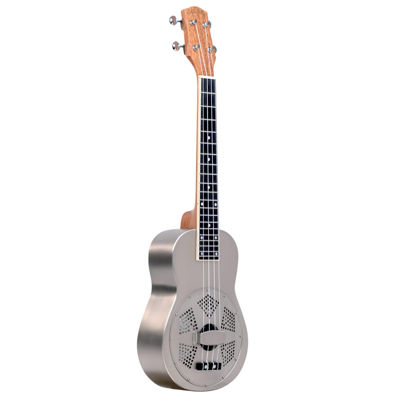 Gold Tone Resouke: Tenor-Scale Metal Body Resonator Ukulele with Gig Bag