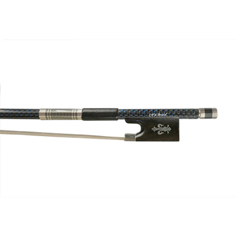 GVC CFX BRAIDED VIOLIN BOW – INFUSED BLUE