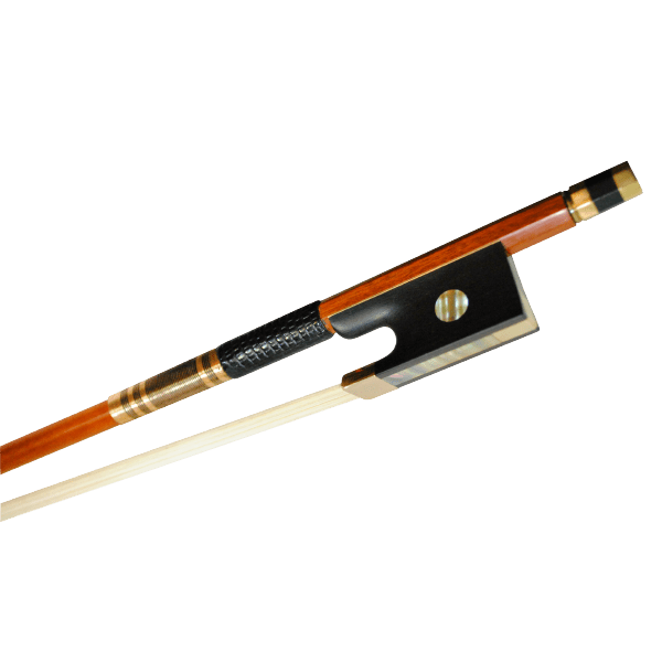 GVC H.LUGER MASTER VIOLIN BOW – GOLD MOUNT CARVED